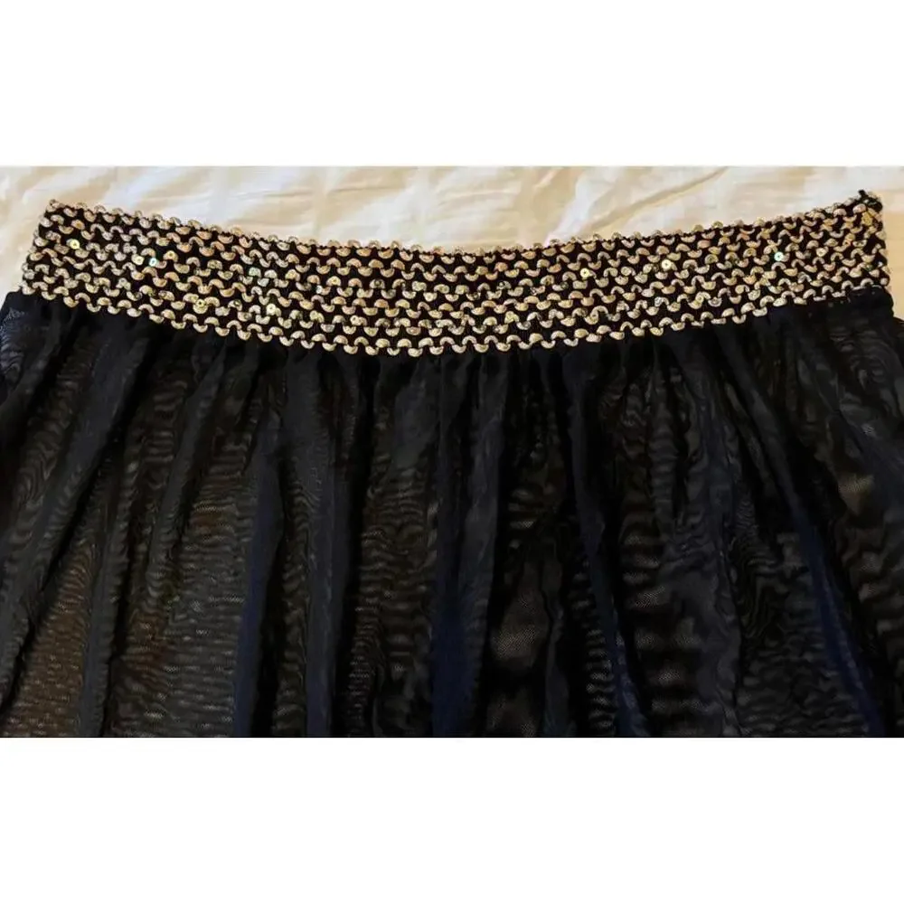 Women's Swimsuit Black and Gold One Piece with Matching Shorts - Size 3XL NWOT - Picture 9 of 10